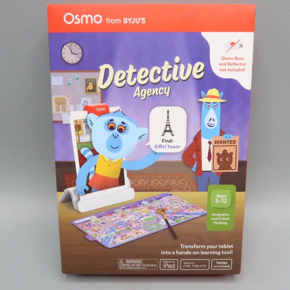 Osmo Detective Agency Game For iPad/Fire Tablet, Recommended 5-12yrs.+‎